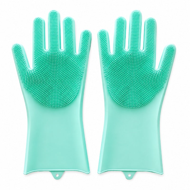 Dual-Sided Silicone Pet Gloves