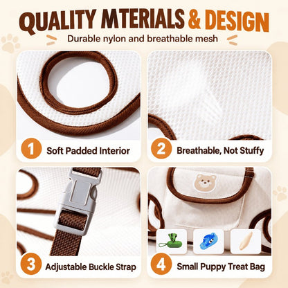 EasyGo Crossbody Pet Carrier Harness