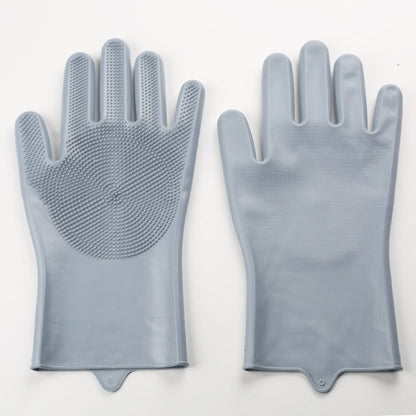 Dual-Sided Silicone Pet Gloves