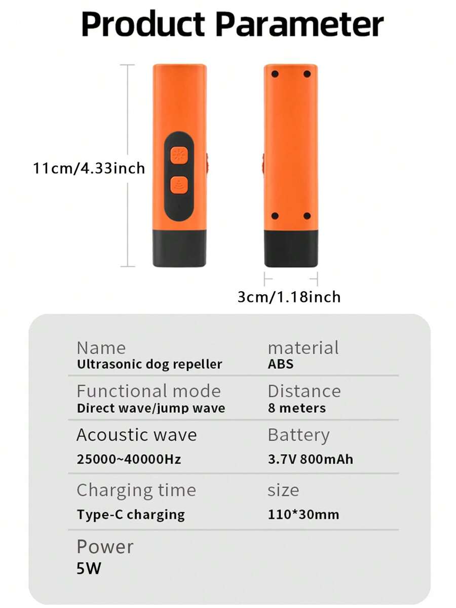 Wuyuosn Ultrasonic Pet Behavior Corrector