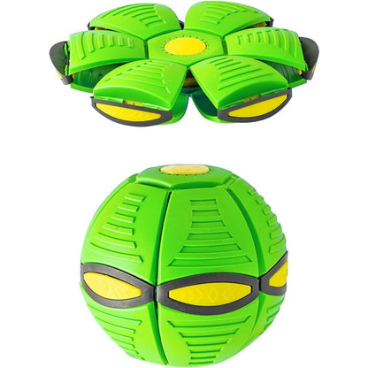 Transforming Saucer-Ball Toy