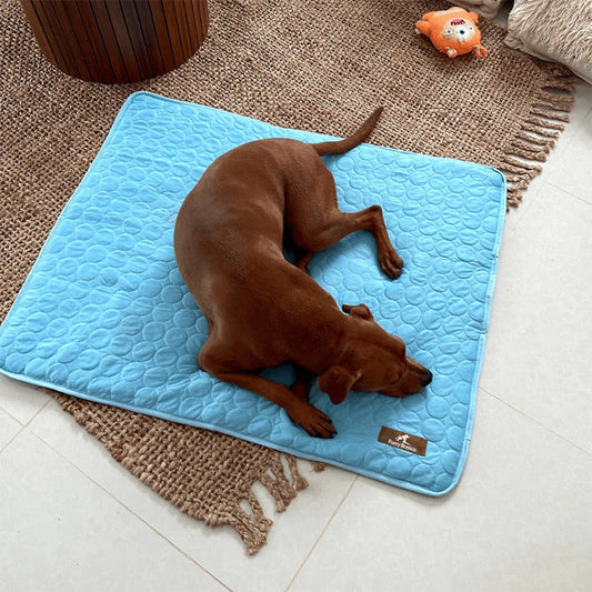 Portable Pet Cooling Mat – No Gel, No Freeze, Just Instant Relief
