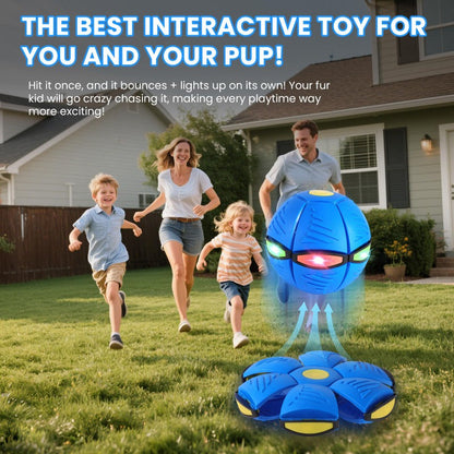 Transforming Saucer-Ball Toy