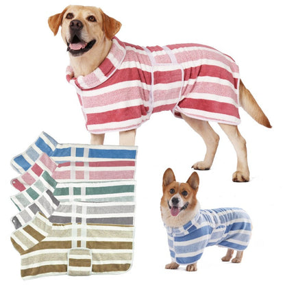 Super Absorbent Dog Bathrobe