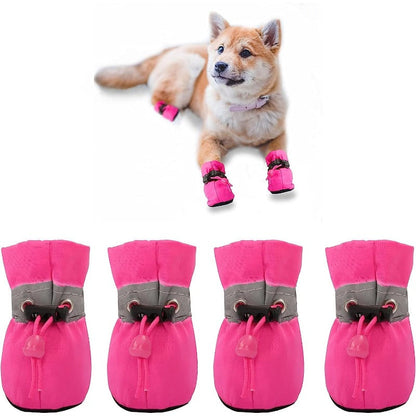 Adjustable Reflective Dog Booties
