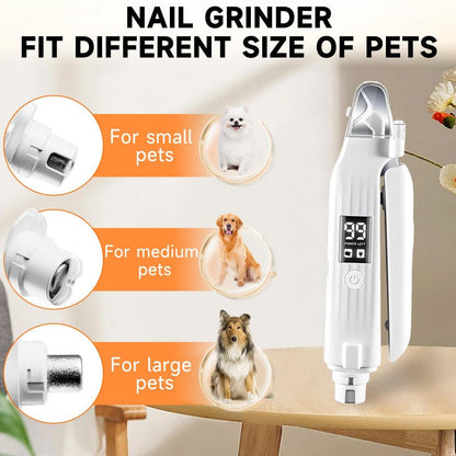 Quiet 2-in-1 Pet Nail Tool