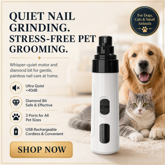 Quiet Pet Nail Grinder