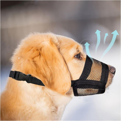 Soft Comfortable Mesh Muzzle