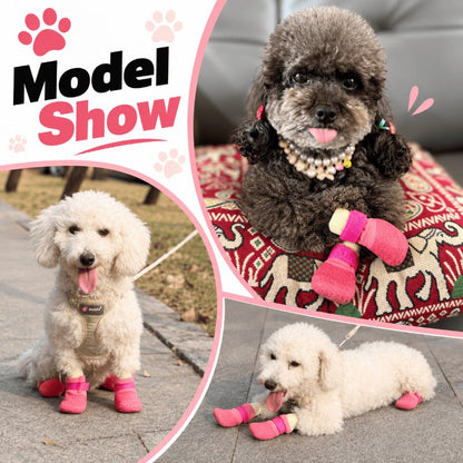Waterproof Knit Dog Booties