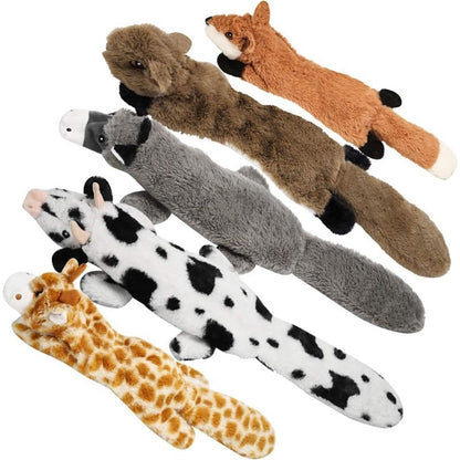 Stuffing-Free Squeaky Dog Toys