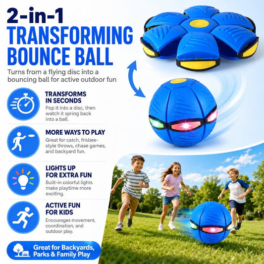 Transforming Saucer-Ball Toy