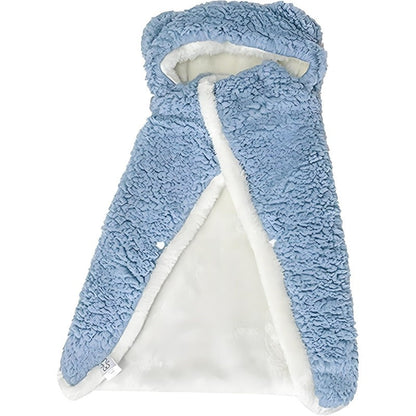 Bear-Ear Pet Cloak Blanket