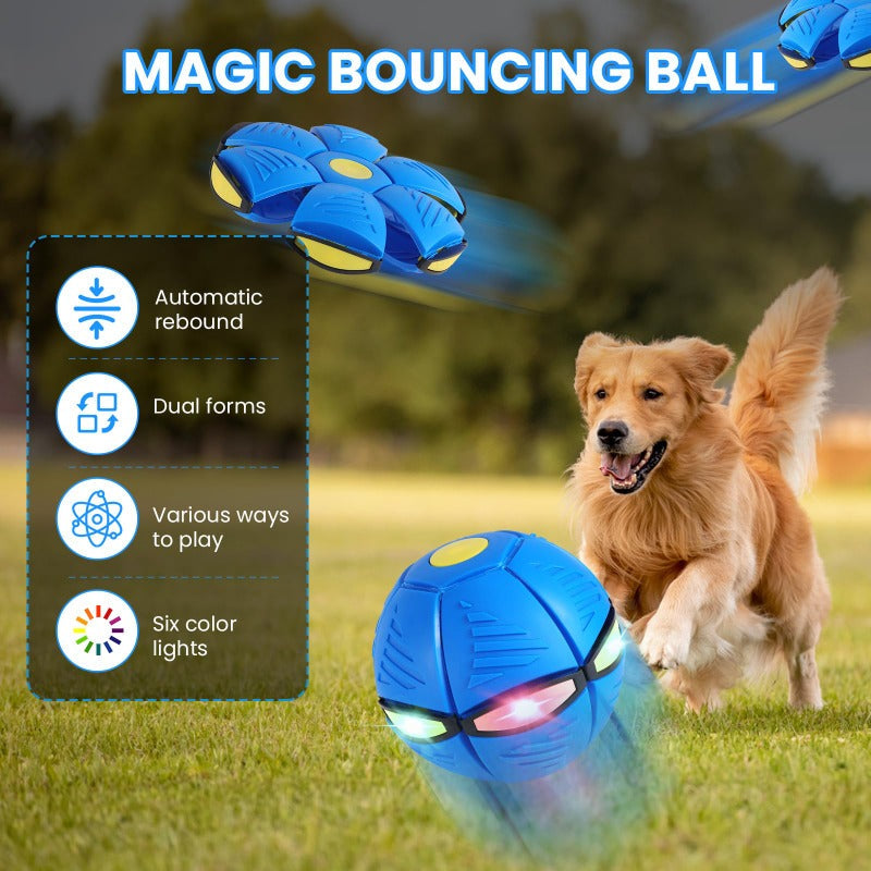 Transforming Saucer-Ball Toy