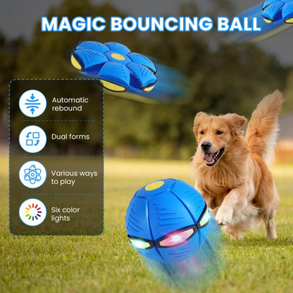 Transforming Saucer-Ball Toy
