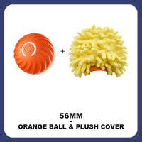 Orange ball & plush cover