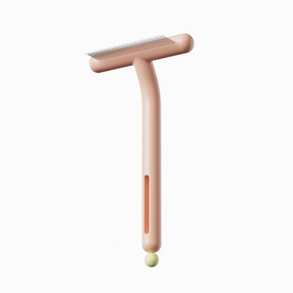 Dual-Layer Undercoat Grooming Rake