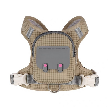 Dog Backpack Harness Set