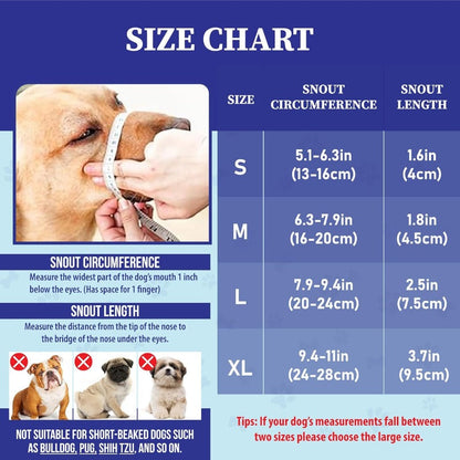 Soft Comfortable Mesh Muzzle