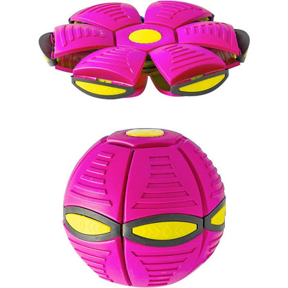 Transforming Saucer-Ball Toy